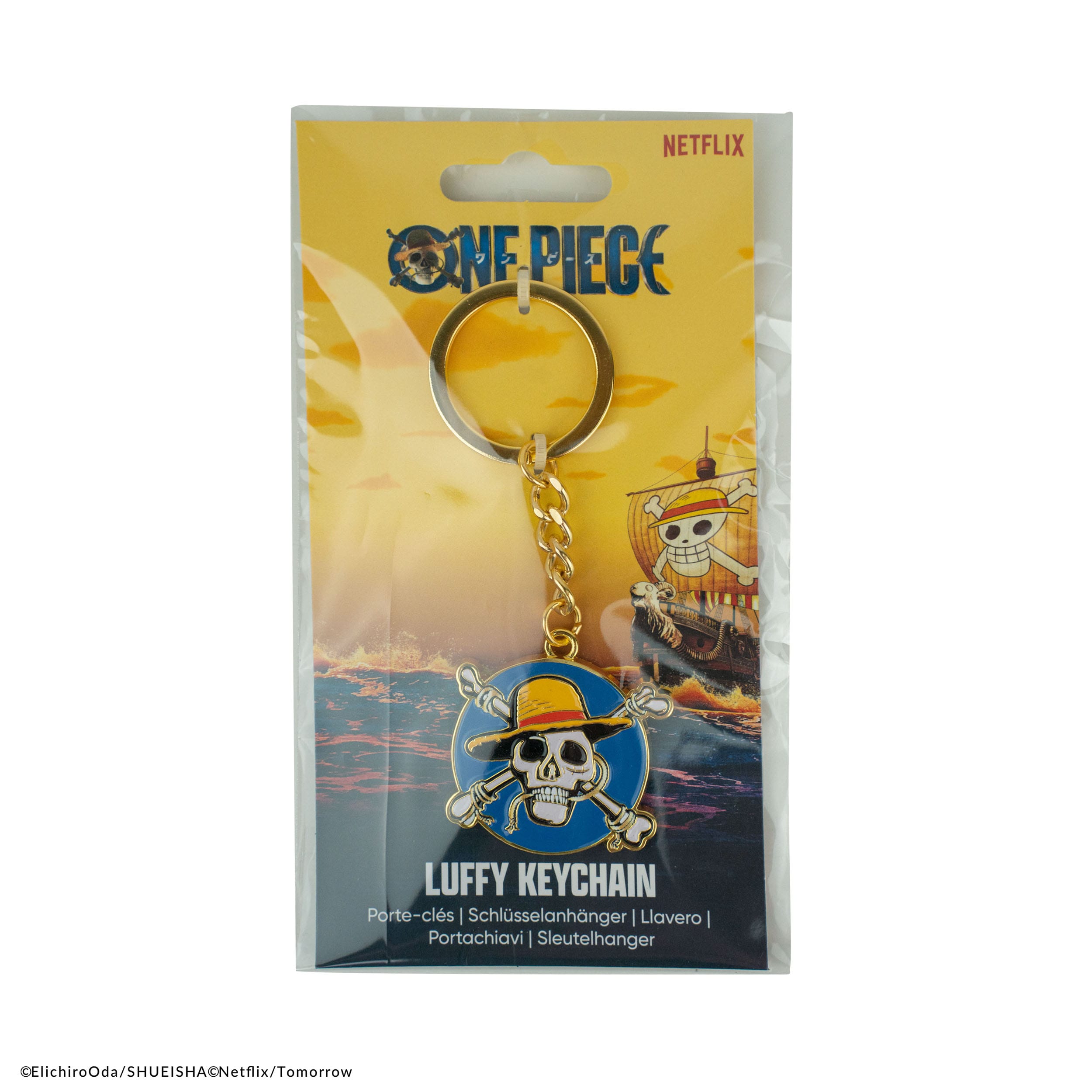 One Piece - Llavero metálico Luffy